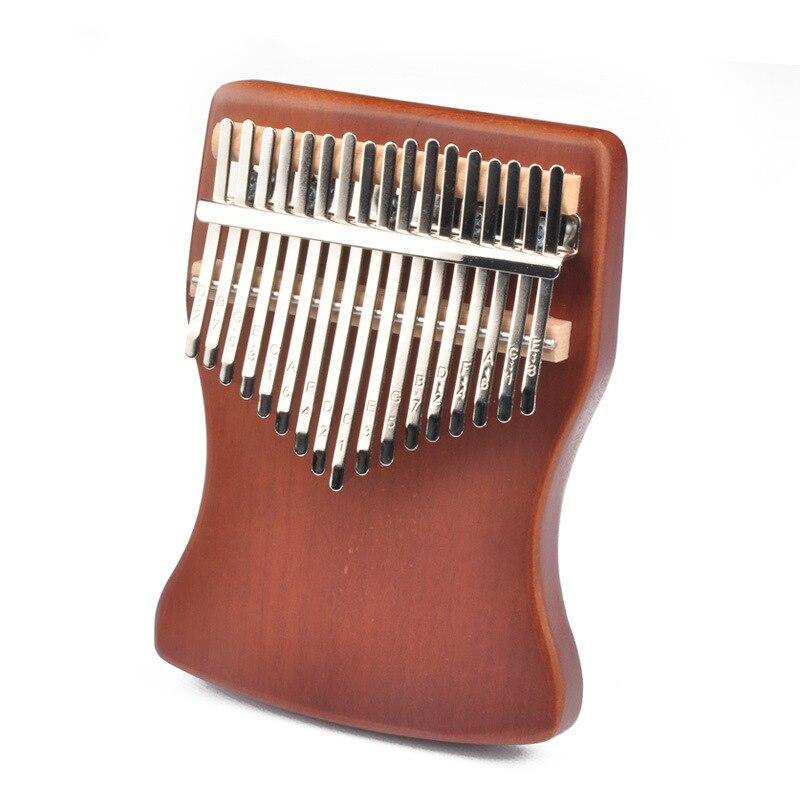 17-key Kalimba creative cute thumb piano high-quality mahogany Mbila c ...