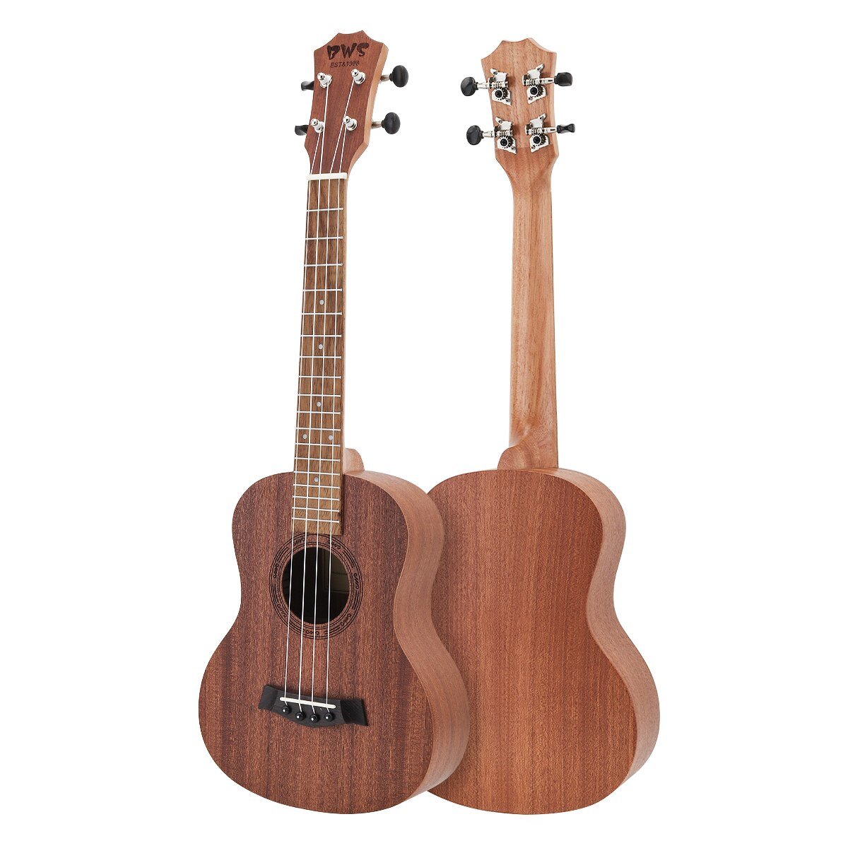 21 / 23 / 26 Inch Tenor Ukulele Concert Acoustic Guitarra Cutaway 4 String Guitar Mahogany Wood Ukelele Hawaii Soprano Ukulele - AKLOT