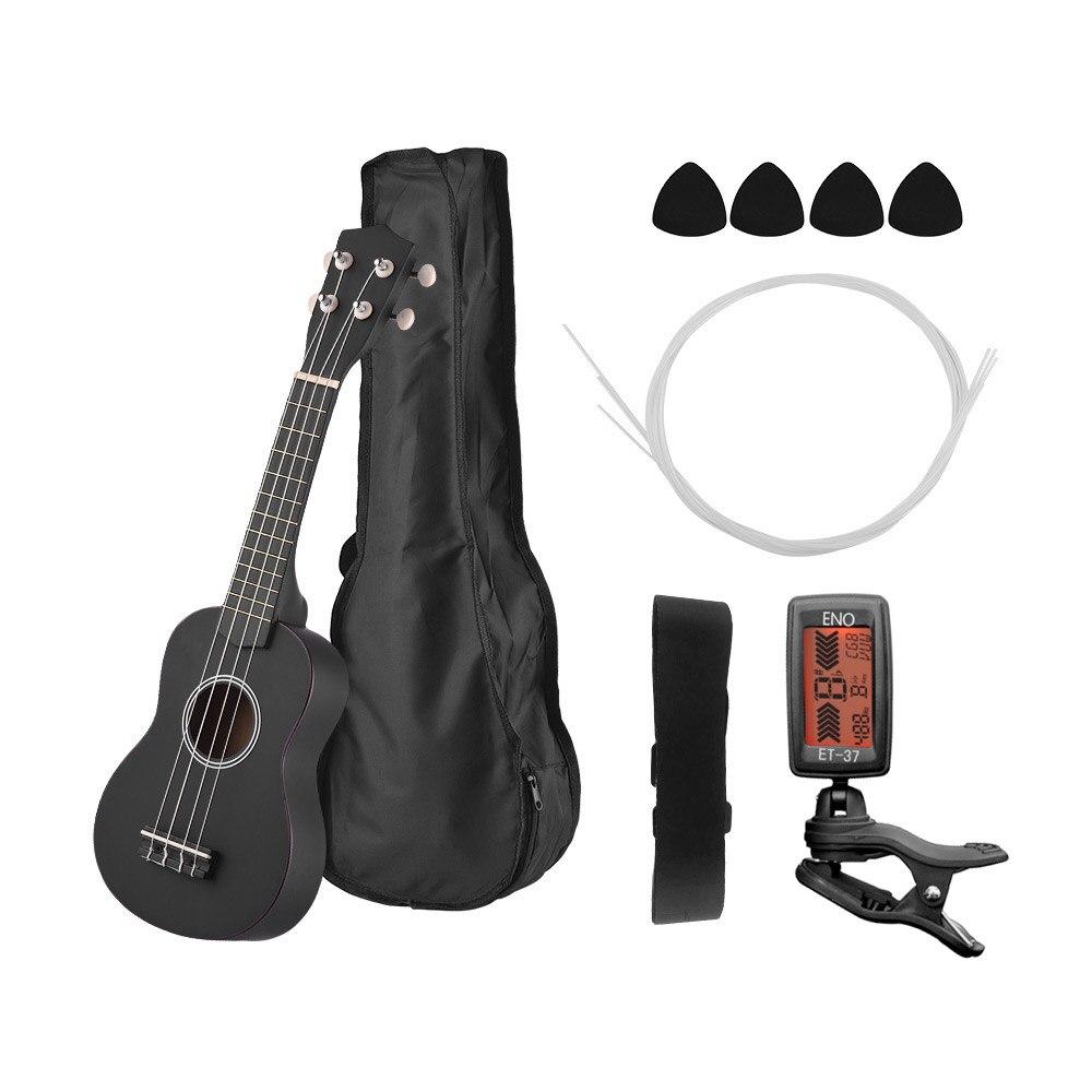 21 inch Ukelele Set 15 Fret 4 Strings Mini Guitarra Strings Instrument Guitar Accessories For Beginner Music Gifts - AKLOT
