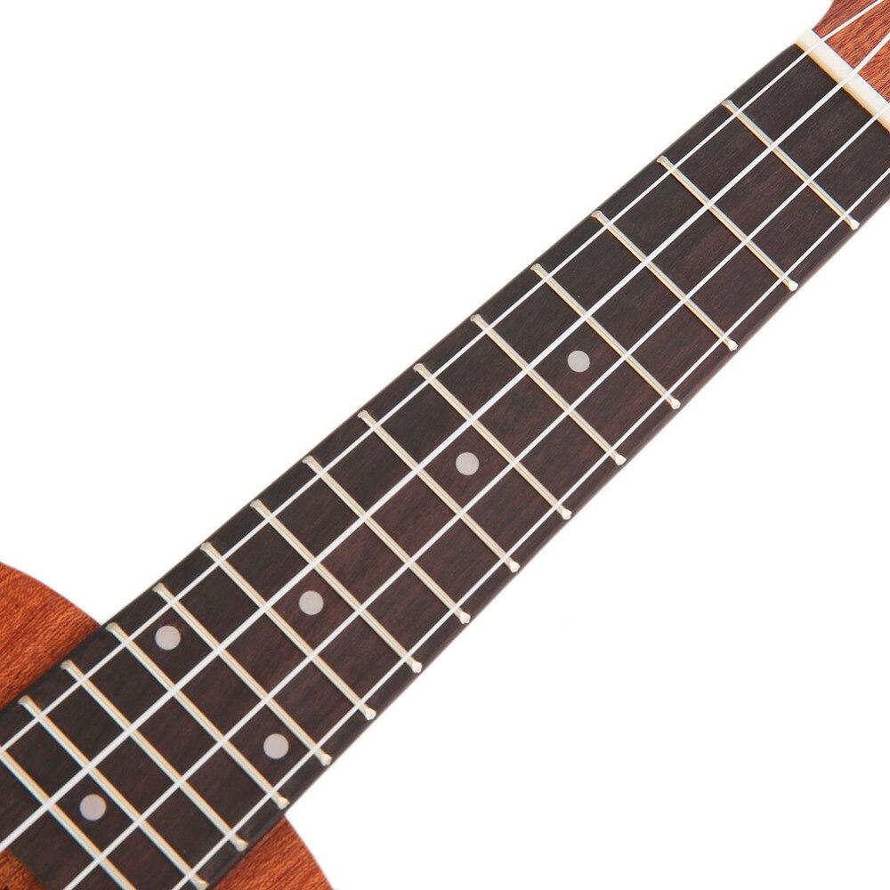 21Inch Ukulele Acoustic Guitar Sapele Wood Hawaii Ukelele 4 Strings Musical Instrument Soprano/Concert/Tenor Ukulele - AKLOT