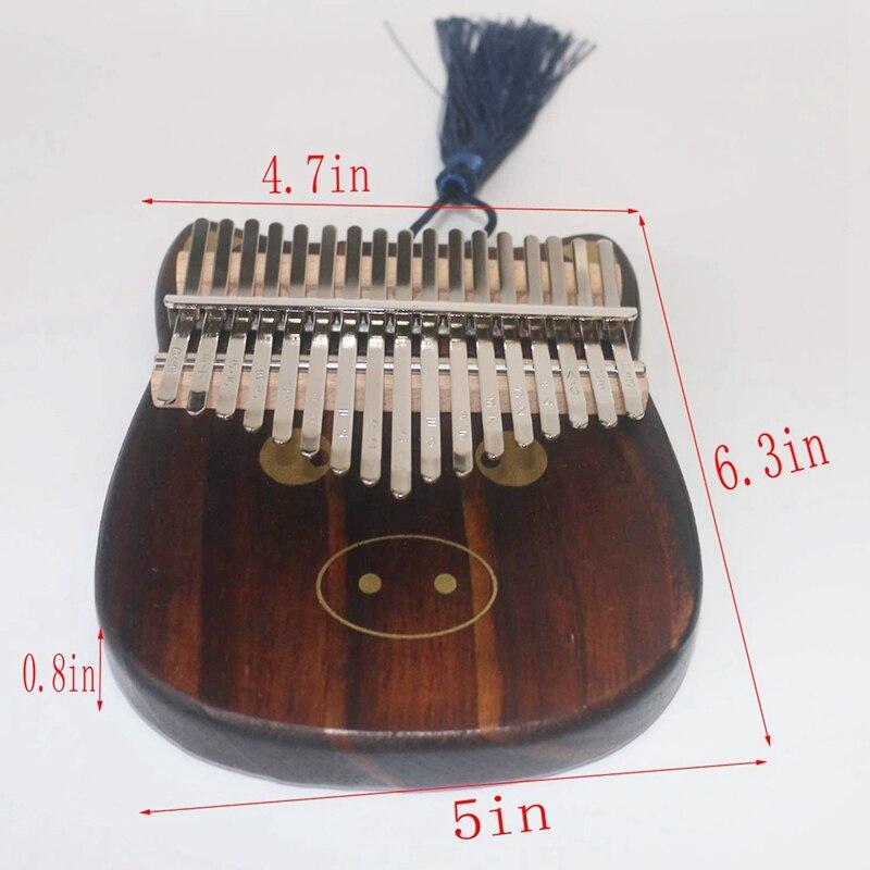 Kalimba 17-Key Thumb Piano Mdkaba Children's Musical Instrument Music Toy Birthday Christmas Gift - AKLOT