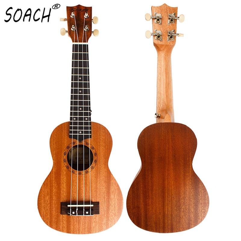SOACH 21inch Ukulele Student Guitar Beginner Soprano handmade